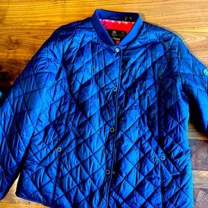 Barbour lightweight down bomber jacket